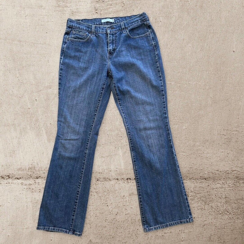 Levis 515 Vintage Boot Cut Womens Blue Jeans Stretch Denim, Size 10 L/C 33X33